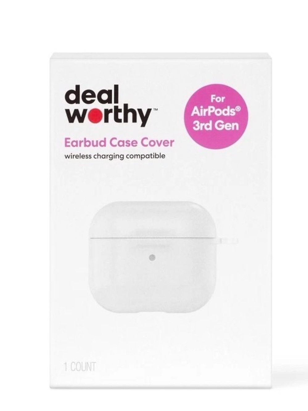 3/$15* Earbud Case Cover for AirPods 3rd Gen - Translucent Clear NIB